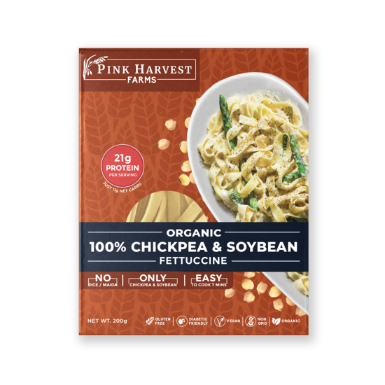 100% Chickpea & Soybean Fettuccine