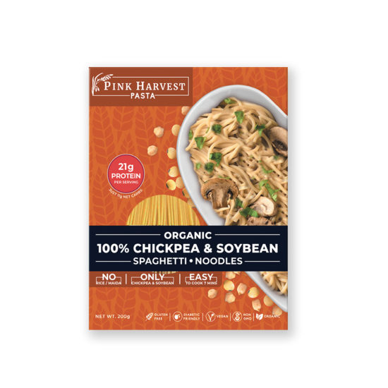 100% Chickpea & Soybean Spaghetti Noodles