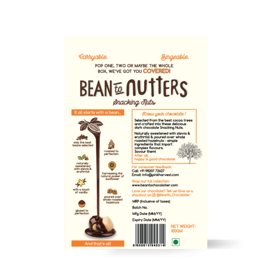 Sugar Free Chocolate Coated Hazelnuts