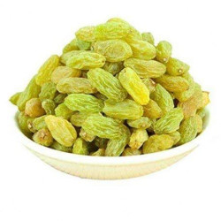 LONG GREEN AFGHAN SUNDEKHANI RAISINS 250GM