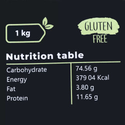 NATURAL ALMOND FLOUR 200GM