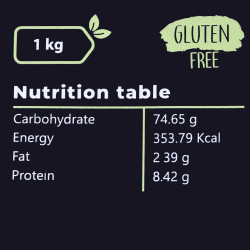 ORGANIC BROWN BASMATI RICE 1Kg