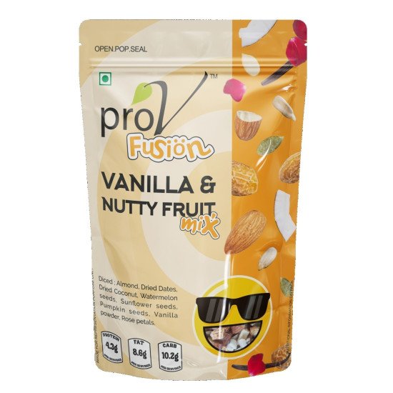 PROV VANILLA & NUTTY FRUIT MIX 200gm