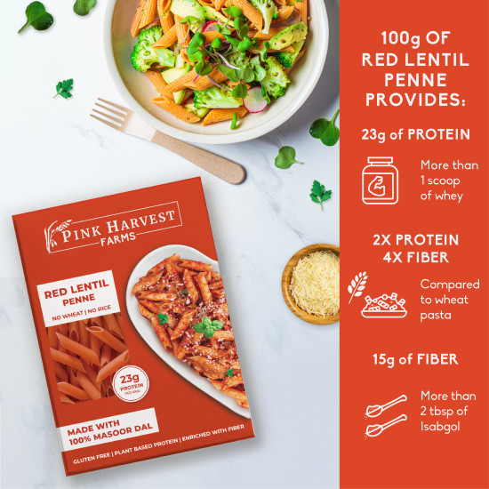 RED LENTIL PENNE 200GM