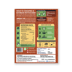 100% Chickpea & Soybean Fettuccine