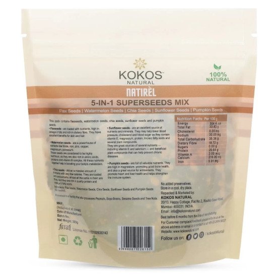 5-IN-ONE SUPER SEEDS MIX 200 gm